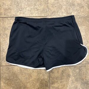 Black Reebok athletic shorts size M #activewear